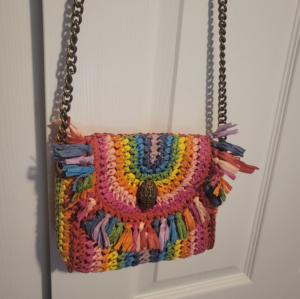 Kurt Geiger crochet mini bag